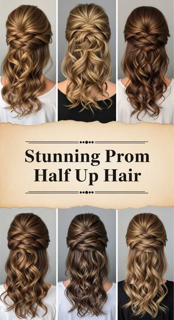 Stunning Prom Half Up Hair 69ff7f1aa64ab
