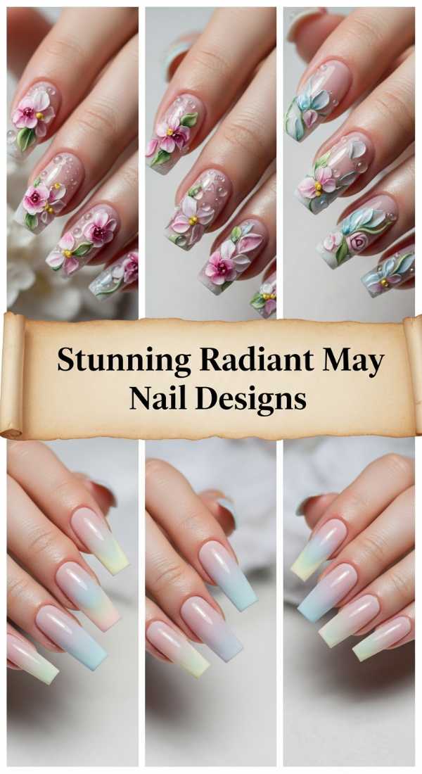 Stunning Radiant May Nail Designs 6a1347b70686e