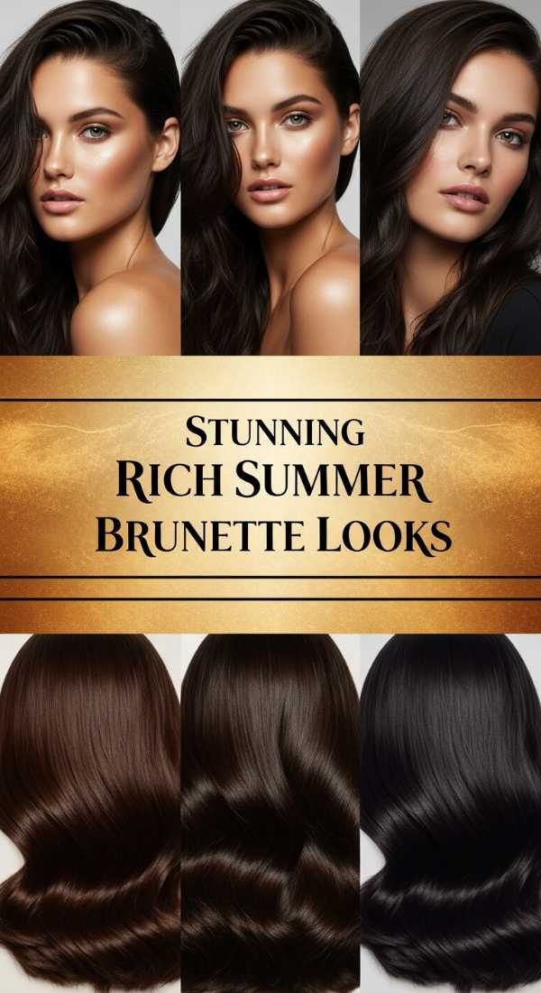 Stunning Rich Summer Brunette Looks 6a08ce5527b46