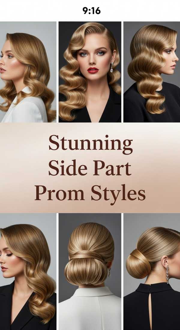 Stunning Side Part Prom Styles 6a03670b18794
