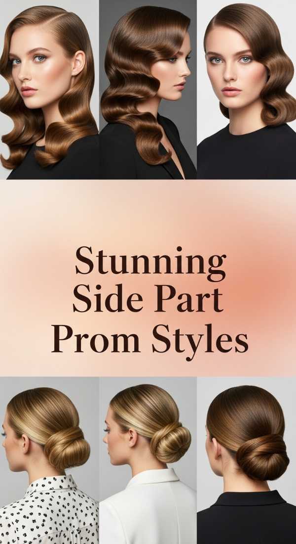 Stunning Side Part Prom Styles 6a03672130189