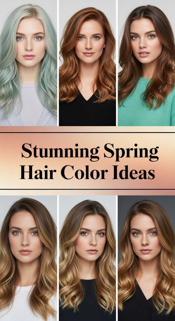 Sunkissed & Stylish: The Hottest Summer Hair Trends You Need to Try Stunning Spring Hair Color Ideas 6a08ce8153de9