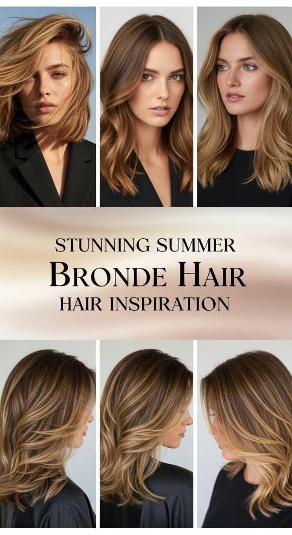 From Diplomas to Golden Hour: Effortless Seasonal Glow Hairstyles Stunning Summer Bronde Hair Inspiration 6a08d2a50b235