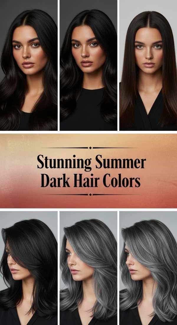 Stunning Summer Dark Hair Colors 6a08cb5e6a09a