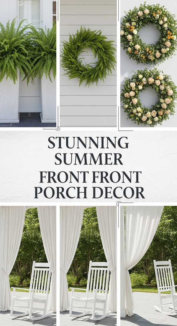 Stunning Summer Front Porch Decor 6a04bc63260a2