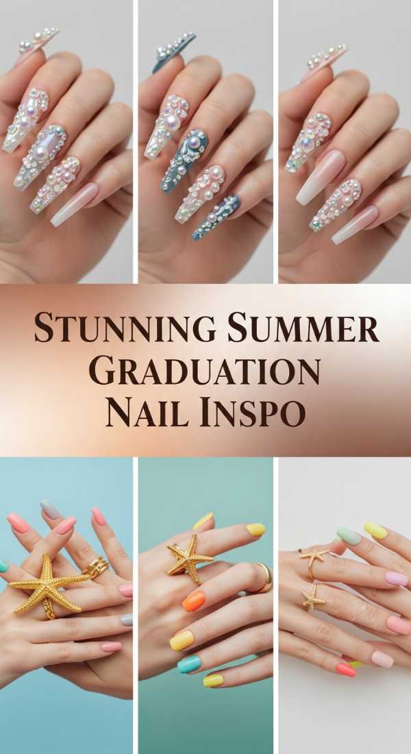 Stunning Summer Graduation Nail Inspo 6a1341fa8f414