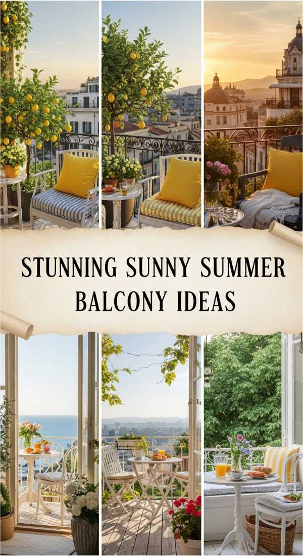 Stunning Sunny Summer Balcony Ideas 6a0358436de25