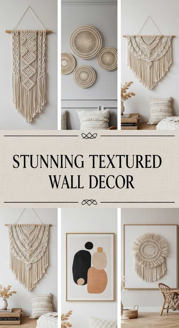 Stunning Textured Wall Decor 6a0ea318b4845