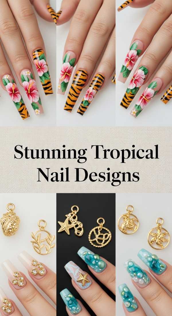 Stunning Tropical Nail Designs 6a1343c6c2bae
