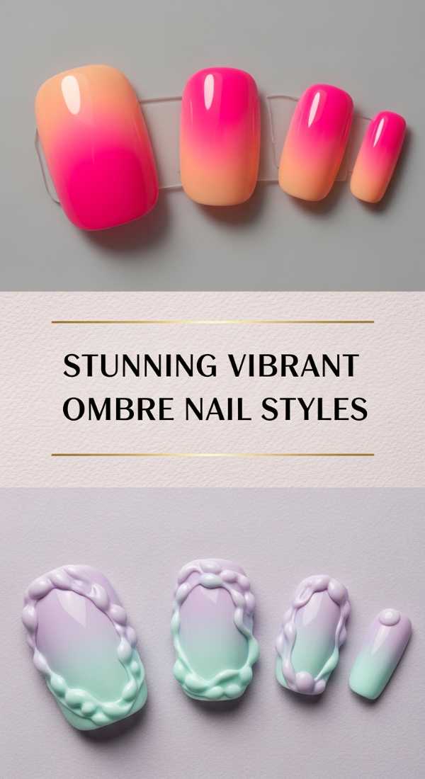 Island Elegance: Why Luxury Tropical Nails are This Summer's Hottest Trend Stunning Vibrant Ombre Nail Styles 6a134c5fe369d