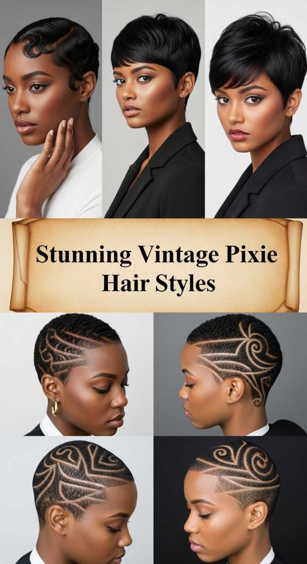 Stunning Vintage Pixie Hair Styles 6a142dfb1555e