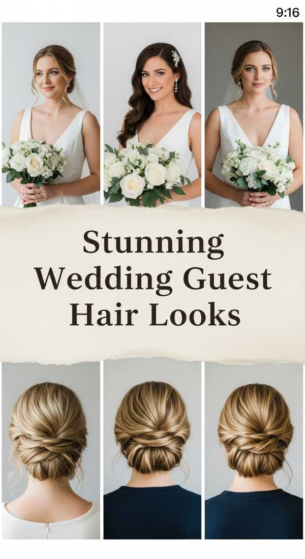 Stunning Wedding Guest Hair Looks 6a142ce0ce64f