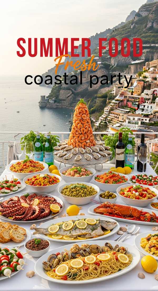 Style A Coastal Summer Party Food Table In 6 Steps 6a0d9eb123da0
