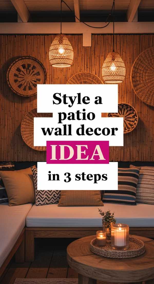 Style A Patio Wall Decor Idea In 3 Steps 69f621c488d95