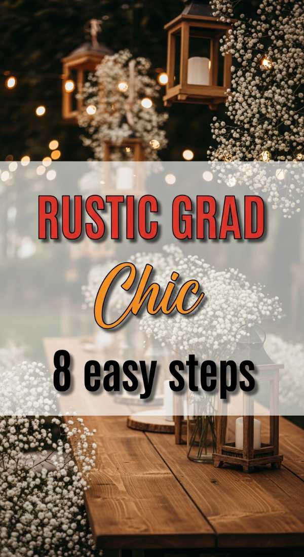 Style A Rustic Graduation Party In 8 Easy Steps 6a0d9edace65c