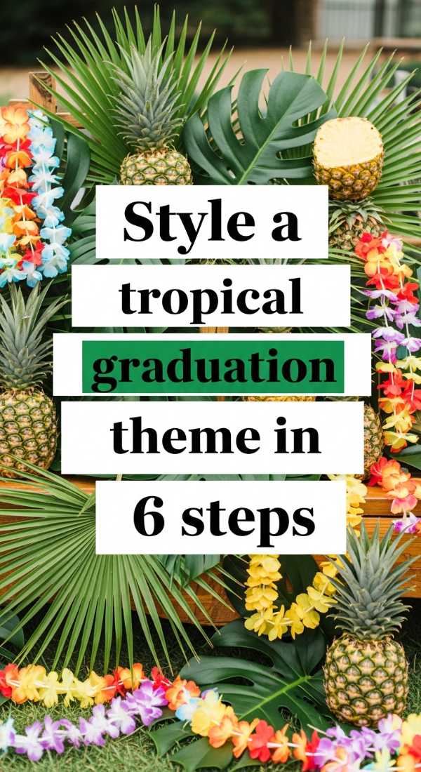 Style A Tropical Graduation Theme In 6 Steps 69f47ee5de60a