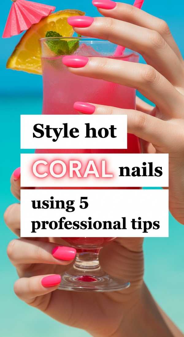 Style Hot Coral Nails Using 5 Professional Tips 6a0331144a485