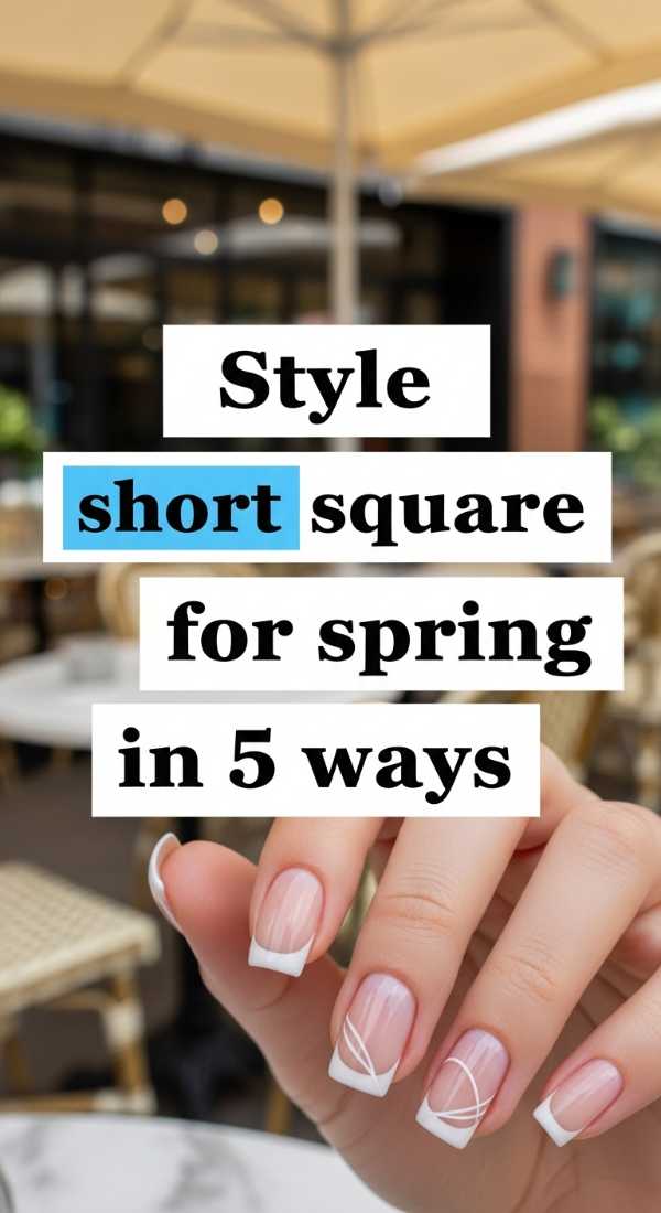 Style Short Square Nails For Spring In 5 Ways 69fb987d38ec0