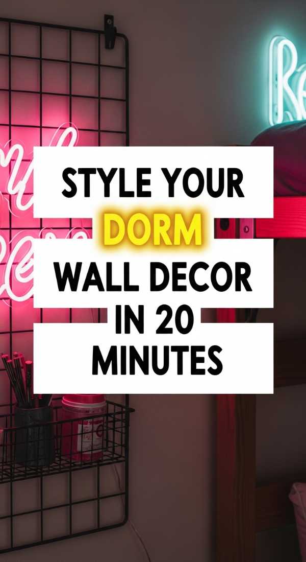 Style Your Dorm Wall Decor In 20 Minutes 69f621c0dae5b