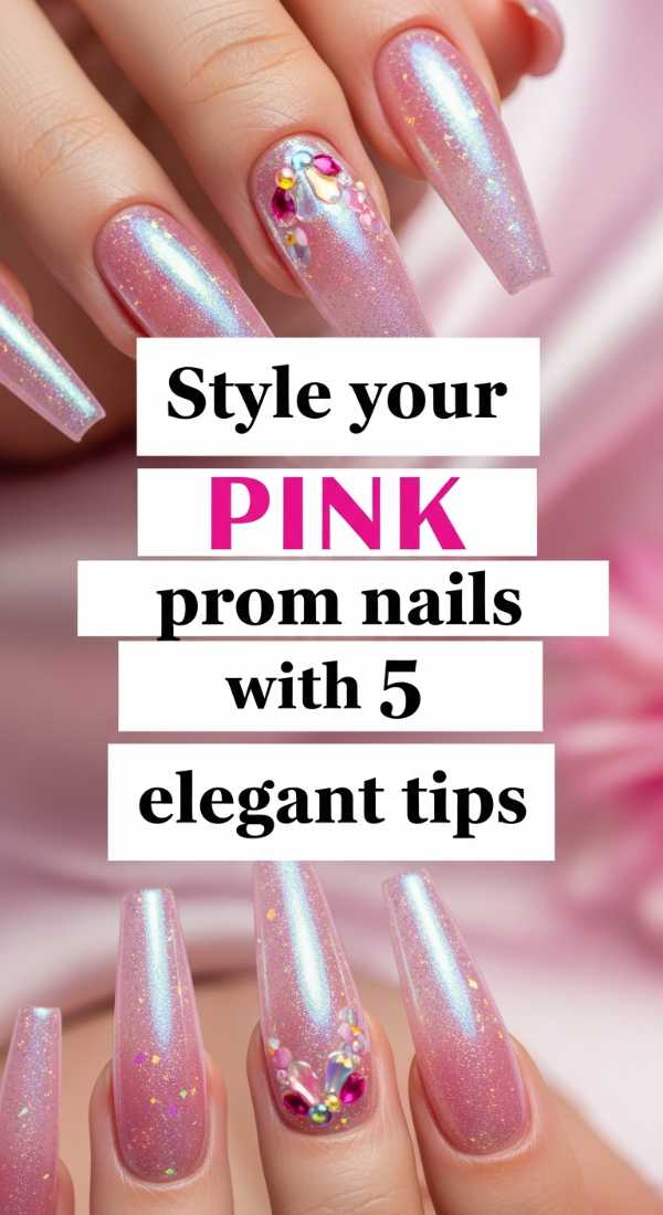 Style Your Pink Prom Nails With 5 Elegant Tips 69ff5aa147d21