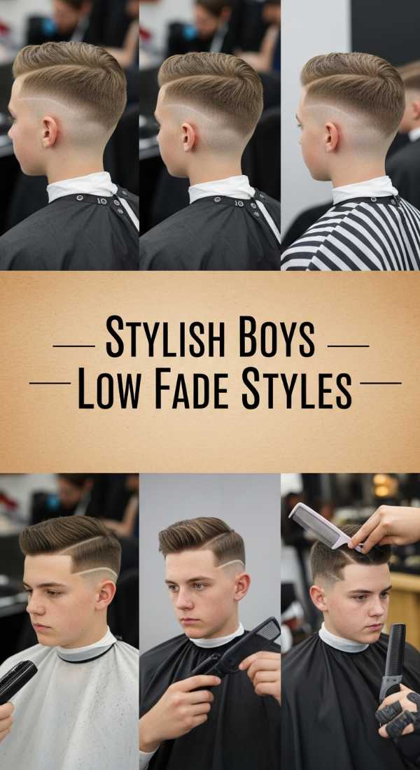 The Modern Muse: Stunning Hair Inspiration for Your Next Salon Visit Stylish Boys Low Fade Styles 6a08ce7e75009