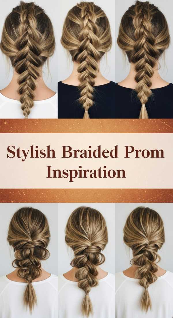 Stylish Braided Prom Inspiration 69fde782d55a4
