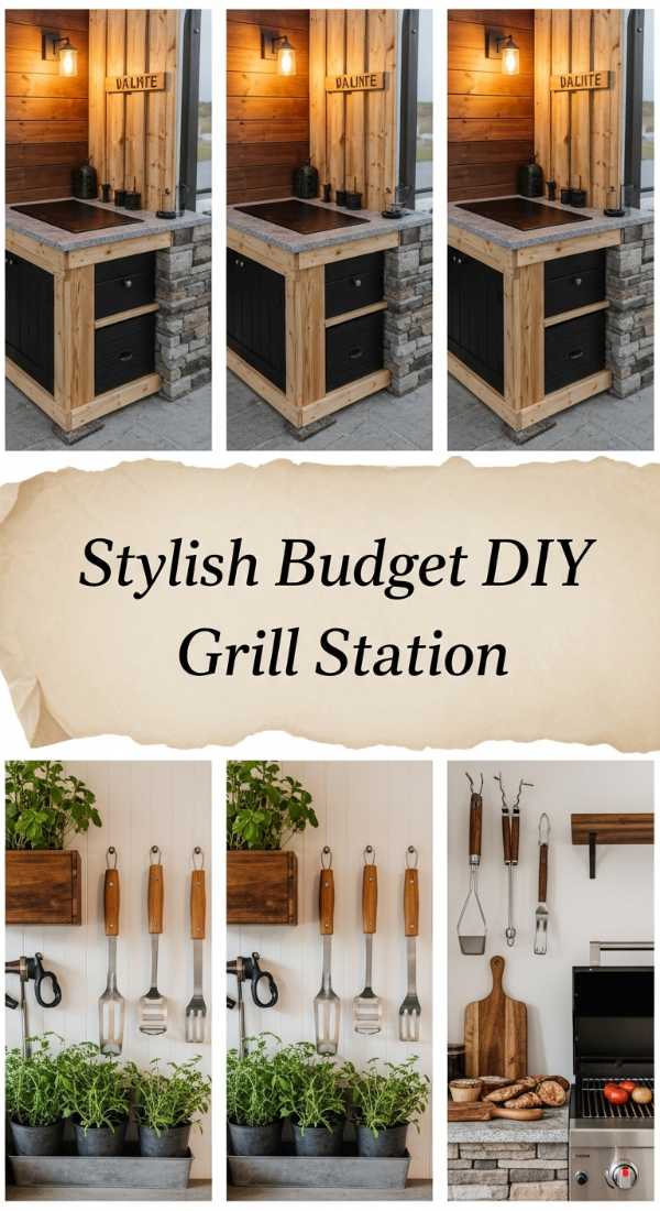 Stylish Budget Diy Grill Station 69fb052468ede