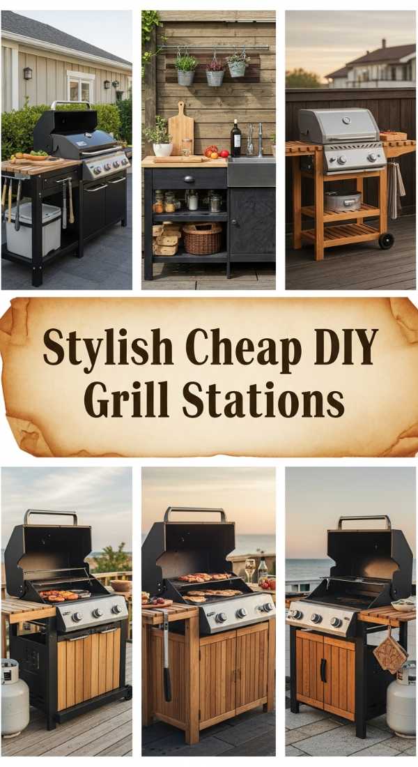 Stylish Cheap Diy Grill Stations 69fb07726dd13
