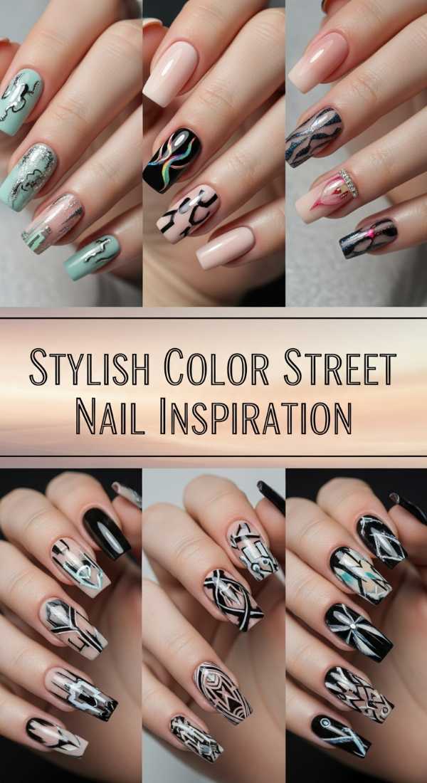 Beyond the Monochrome: 10 Vibrant Multi-Colored Nail Ideas to Try Stylish Color Street Nail Inspiration 6a08b1b775a8e
