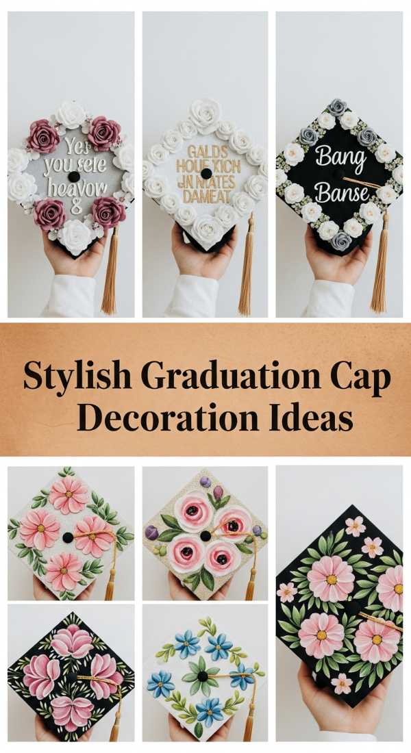 Stylish Graduation Cap Decoration Ideas 6a134f2b3d717