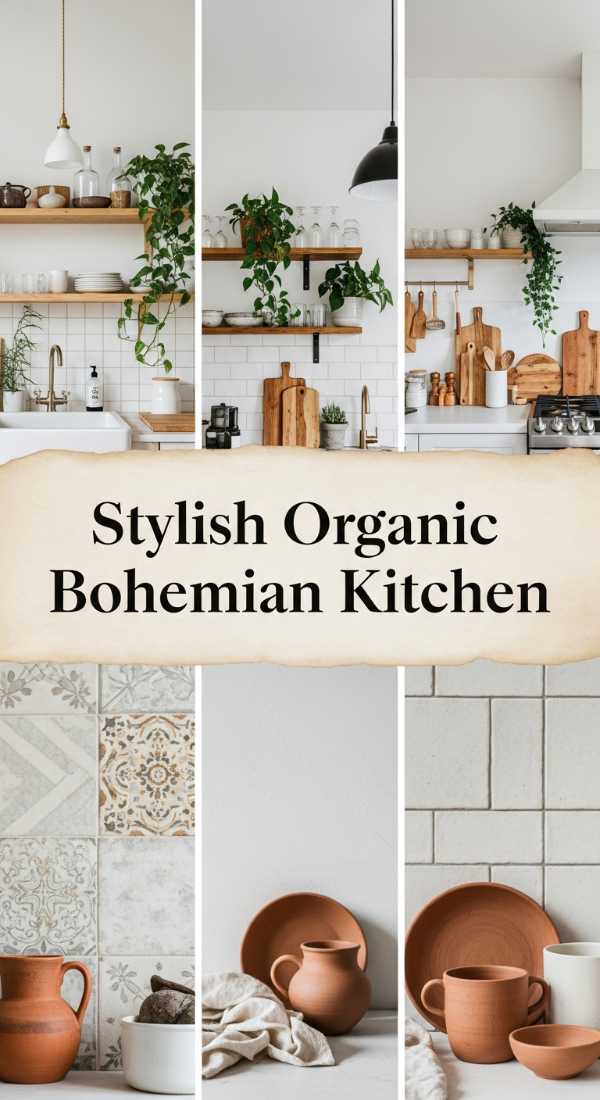 Stylish Organic Bohemian Kitchen 6a0ea30e23cb3