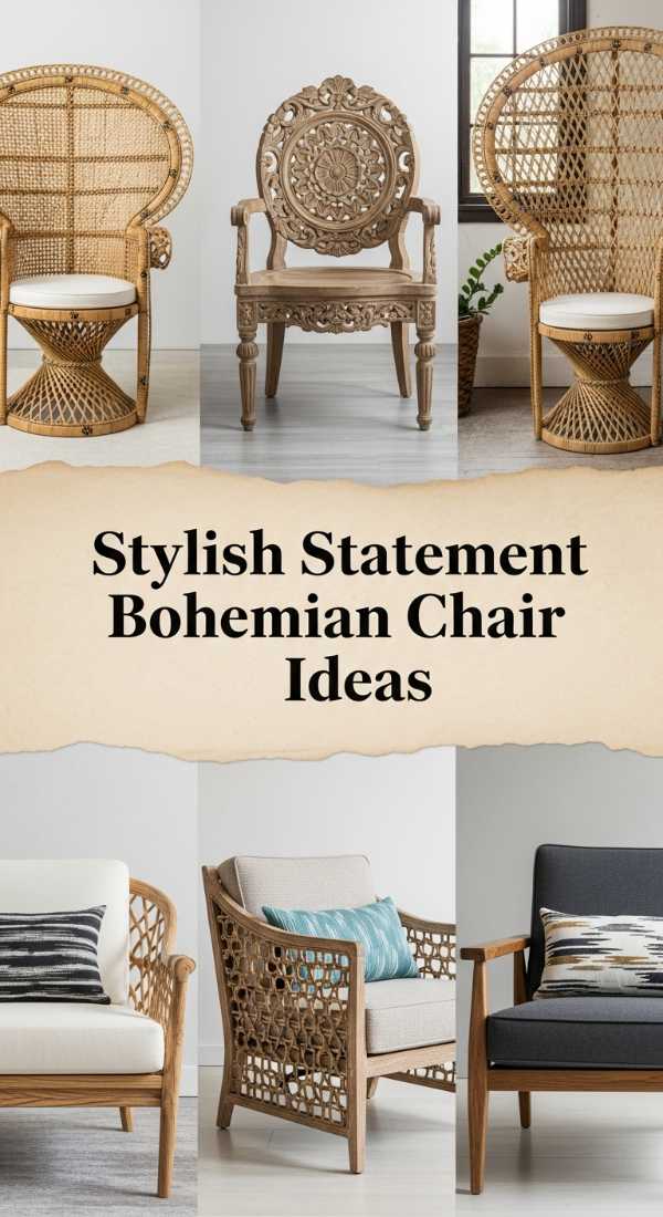 Stylish Statement Bohemian Chair Ideas 6a0ea346183bb