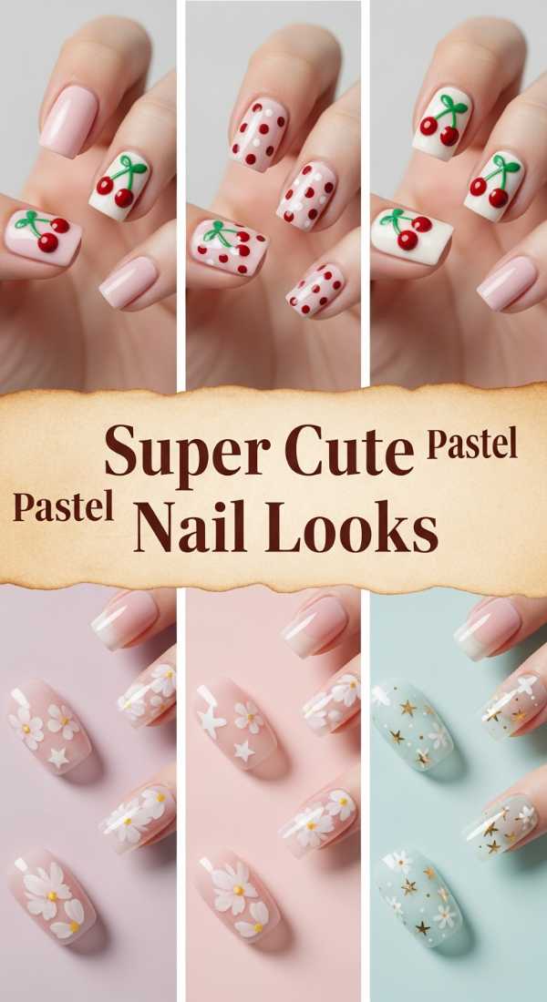 Press On Nail Perfection: Your All-in-One Guide to a Salon Look at Home Super Cute Pastel Nail Looks 6a08afeb0a675