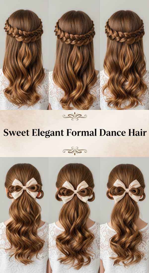 Sweet Elegant Formal Dance Hair 6a14238ec0a00