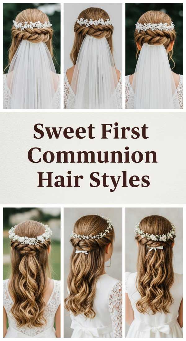 2026 Hair Trends: The Ultimate Guide to Your Next Transformation Sweet First Communion Hair Styles 6a08d46178cb7