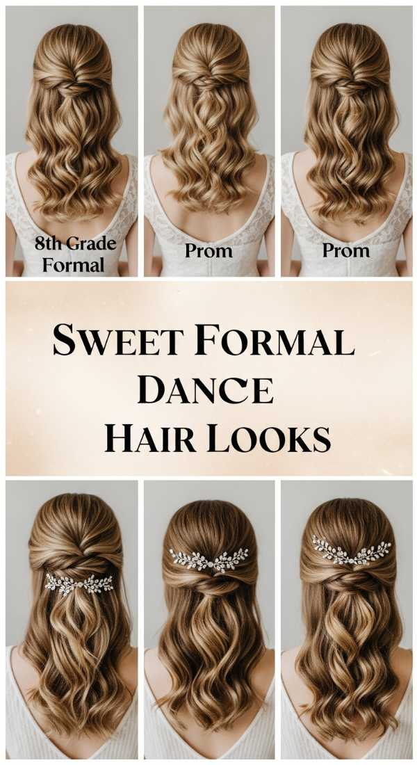 Sweet Formal Dance Hair Looks 6a141df664eab