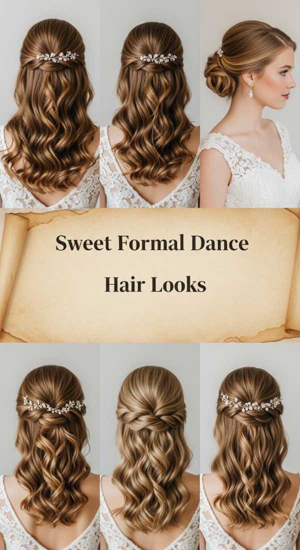 Beyond the Bob: Top 5 Modern Hair Trends Redefining 2026 Sweet Formal Dance Hair Looks 6a1426ece84b1