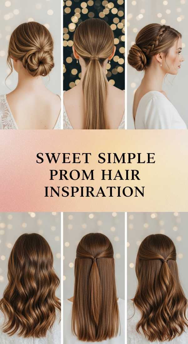 The Ultimate Guide to Dreamy Prom Hair: Elegant Styles for Every Length Sweet Simple Prom Hair Inspiration 6a0375fd9cb5a