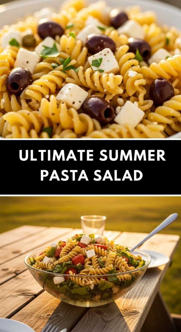 The Ultimate Summer Pasta Salad Recipe Guide 6a0311b7eef7a
