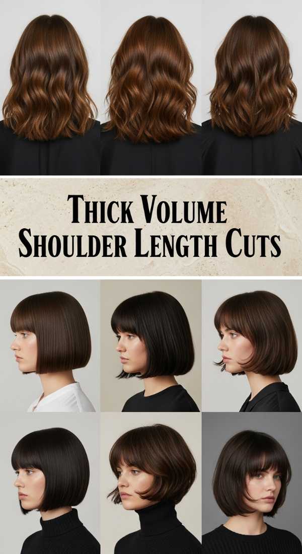 Thick Volume Shoulder Length Cuts 6a142392094ba