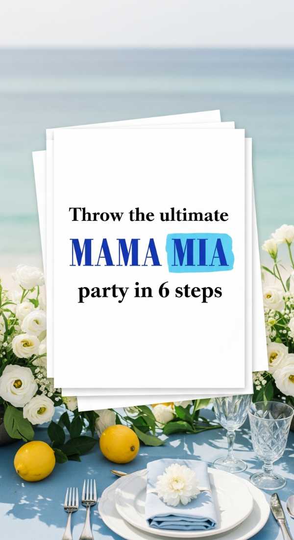 Host the Best Bash Ever: The Complete Summer Party Playbook Throw The Ultimate Mama Mia Party In 6 Steps 6a0de760210f5