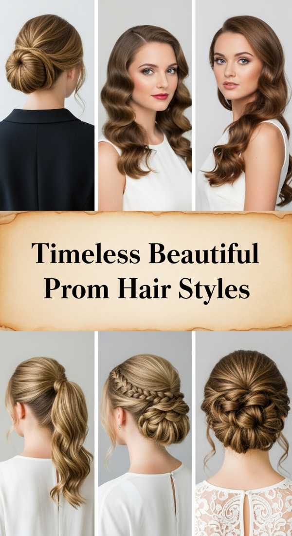 The Ultimate Guide to Dreamy Prom Hair: Elegant Styles for Every Length Timeless Beautiful Prom Hair Styles 6a0375fe39f56