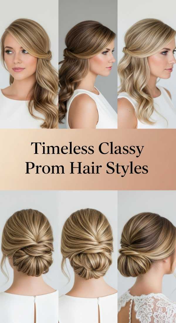 Timeless Classy Prom Hair Styles 69fde77d7c085