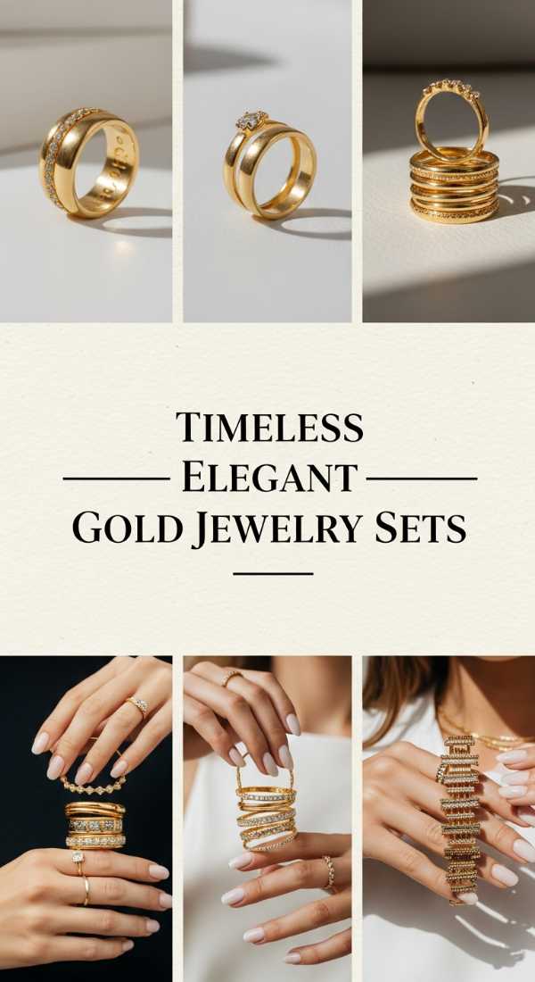 Timeless Elegant Gold Jewelry Sets 69fdbc2a131cb