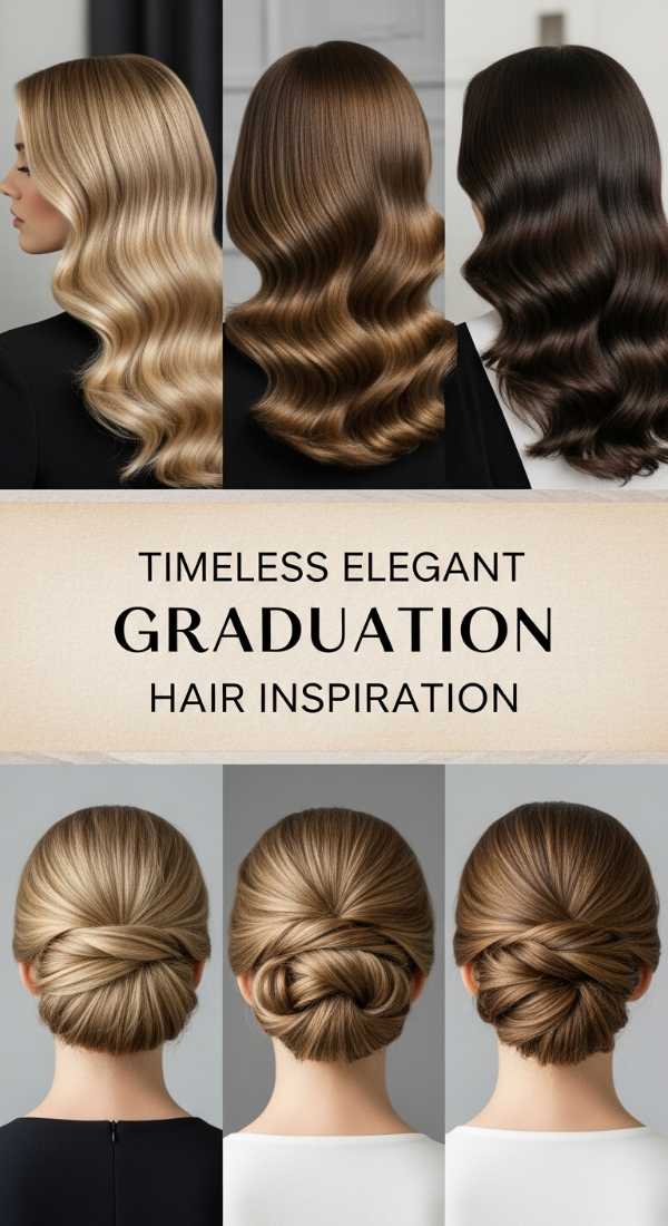 Timeless Elegant Graduation Hair Inspiration 6a08cb56c8fd6