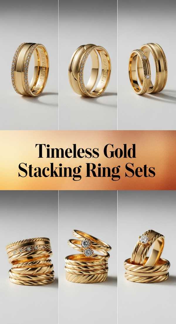 Timeless Gold Stacking Ring Sets 69fdbc26a6f7c