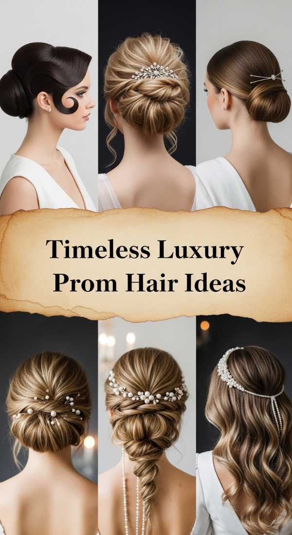 Timeless Luxury Prom Hair Ideas 69fde765af861