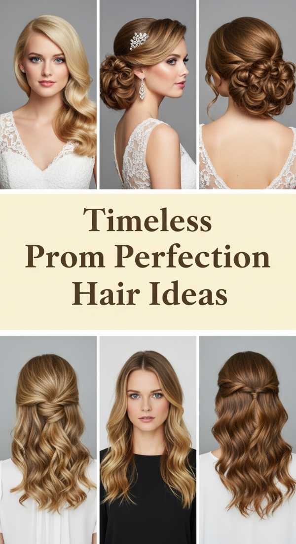 From Prom Queen to Beach Goddess: Enchanting Hair Trends for Summer Timeless Prom Perfection Hair Ideas 6a0366fbcd3f1