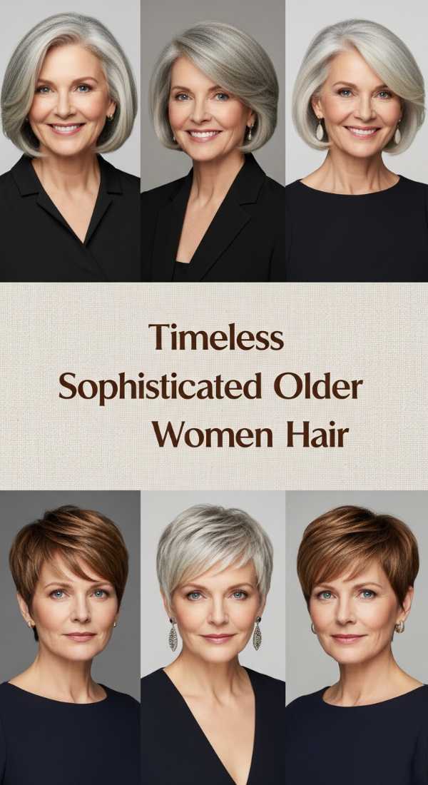 Timeless Sophisticated Older Women Hair 6a14238b8b77c