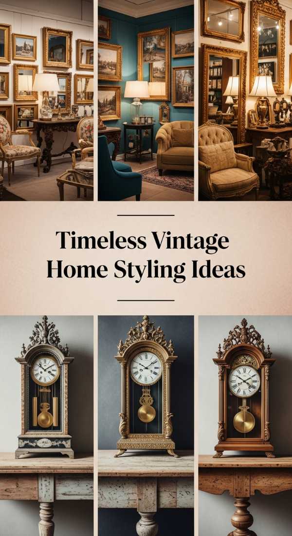 Timeless Vintage Home Styling Ideas 6a035b7098c59